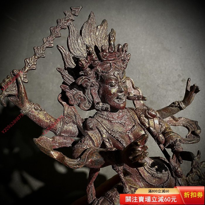 收來的舊藏純銅佛像作明佛母老銅佛像西藏老佛像皮殼老氣老味十足古玩