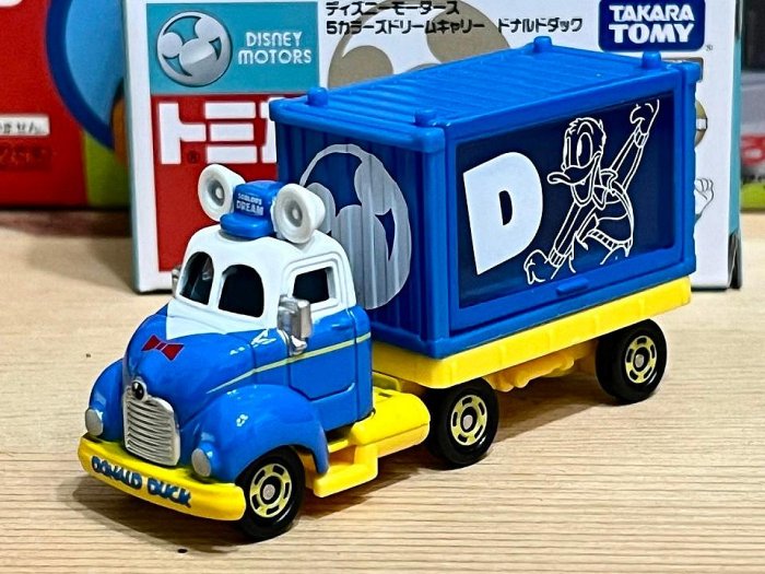 TOMICA (DISNEY) DM 唐老鴨迷你貨櫃車