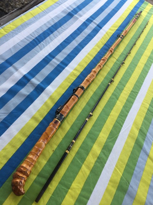 日本製和竿江戶川竹竿工藝名師手作168cm 近6尺並繼船竿筏竿竹竿烏鰡竿