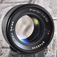 品光數位】CONTAX Carl Zeiss Planar T* 50mm F1.4 AEJ CY口#76519
