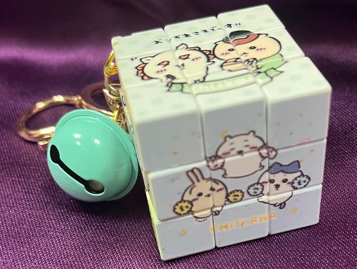 特價品 迷你 卡通 吉伊卡哇 魔方 鎖匙圈 益智 解壓 造型 飾品 送禮 吊飾 鑰匙圈 掛件 趣味 創意 可面交