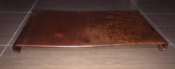 古董老件緬甸花梨木癭木榴瘤一木整挖下卷几桌台座花台底座香几案上几乾