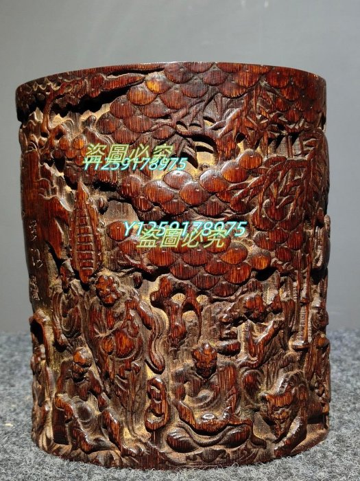 3　古美術　文房具　竹彫筆入　清時代y208 2025年最新】Yahoo!オークション -竹彫(アンティーク