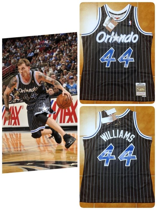 Jason Williams Mitchell & Ness NBA 魔術隊復古球衣SW JW MN | Yahoo拍賣
