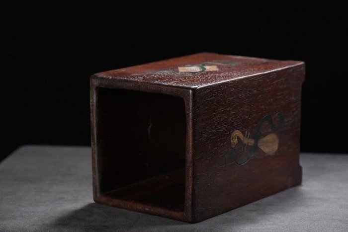 天然素材 中国古美術 清 時代物 筆筒 骨董 時代物 古陶磁器 古董品