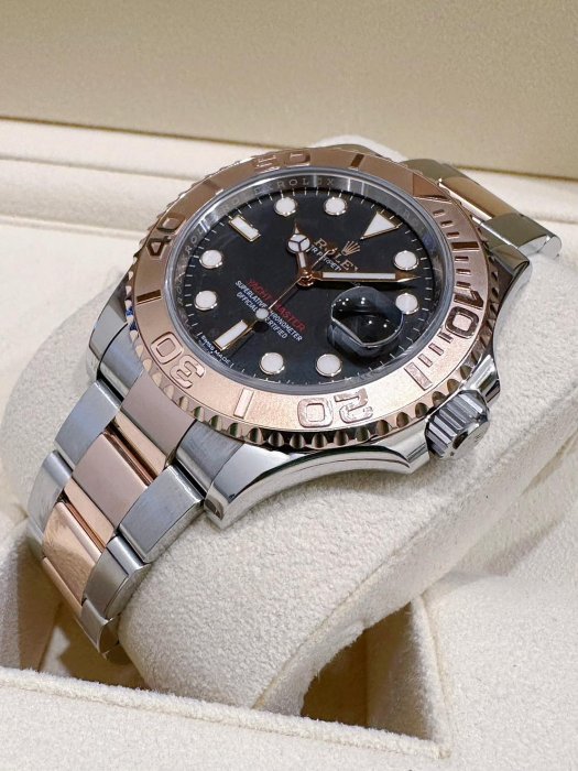 ROLEX 勞力士 YACHT-MASTER 40 116621 18K玫瑰金黑面盤 小遊艇 二手美品