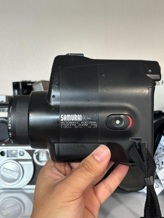 美品贈電池|雅西卡Yashica京瓷武士Kyocera Samurai X4.0，全自動膠片