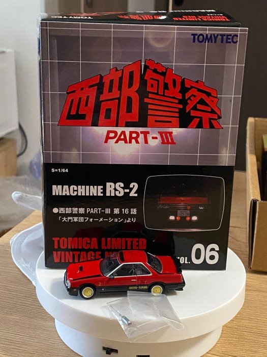 TOMYTEC多美卡TLV西部警察06款西部machine RS細沙版，日版原裝未開封