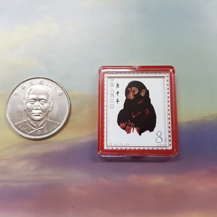 財富1980.中國郵政.1980年猴年大版銀切手.28克.猴銀版畫 1980年猴票大版,价格,图片,最新