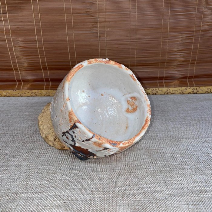 日本志野燒抹茶碗陶祖二十七代加藤正宣作品-【稱心如意】 | Yahoo拍賣