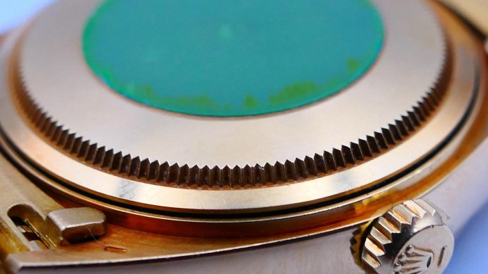 【美好時光】ROLEX勞力士罕見近庫存新品品相18038盒單全金字塔面超美品!( 1803 18238參考)