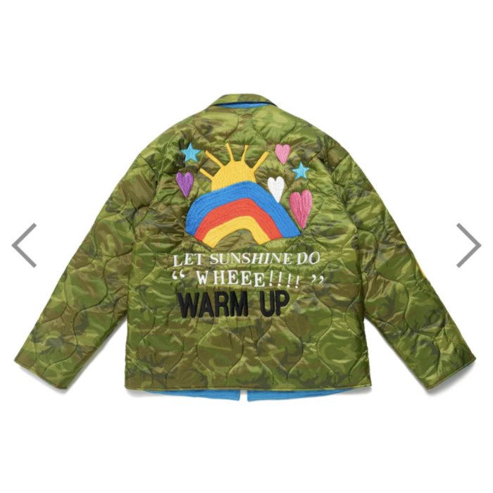 ブルゾン HUMAN MADE CPFM LYSERGIC CAMO JACKET L Human Made x CPFM LYSERGIC CAMO JACKET XL 刺繡外套台北現貨cactus