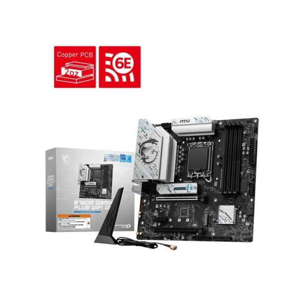 微星 MSI B760M GAMING PLUS WIFI DDR4 INTEL 主機板