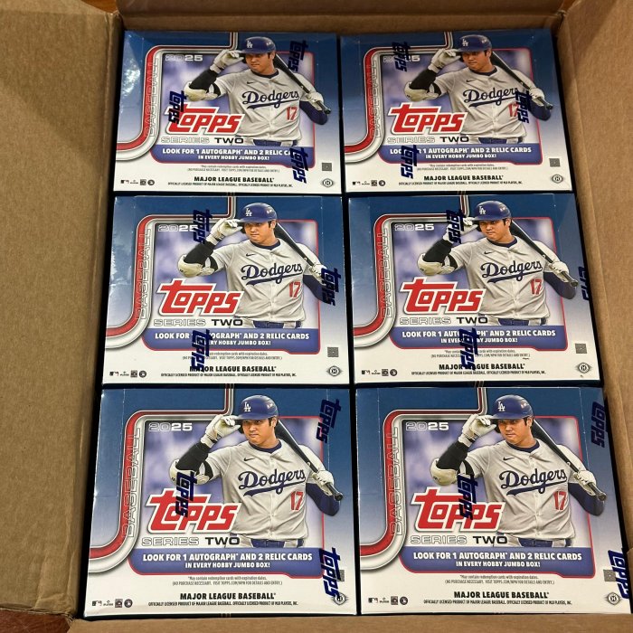 【大谷翔平】Topps MLB Series 2 hobby Jumbo Box 2025 Topps MLB Series 2 Baseball Hobby Jumbo Box | GameStop