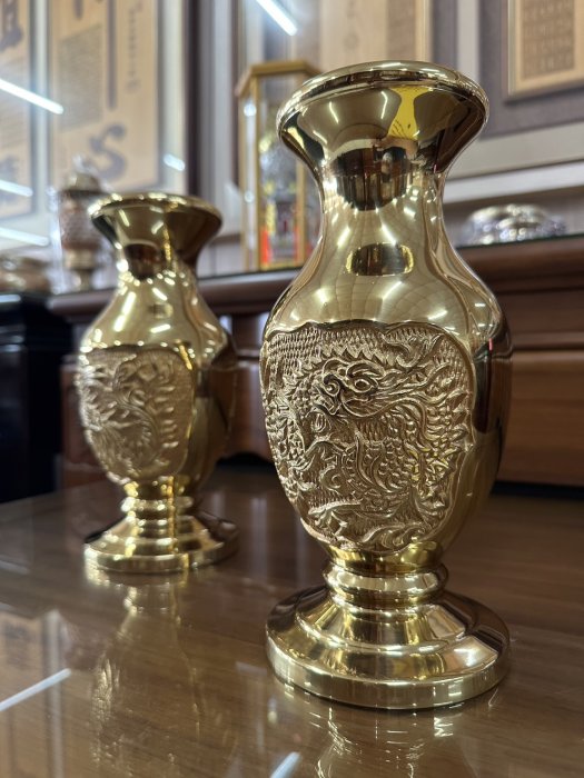 茶道具/花入 金谷五郎三郎作　『青銅桔梗形花入』 共箱 茶道具/花入 金谷五郎三郎作 『青銅桔梗形花入』 共箱 茶道具/花入