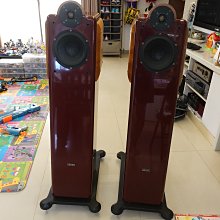 中古 良好 USHER compass CP-6381 Signature 8仕様 アッシャー スピーカー ペア レッド 直 T3913774
