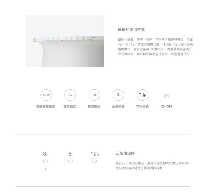 【快速出貨】日本 正負零 ±0 XQH-C030 空氣 清淨機 空氣清淨機