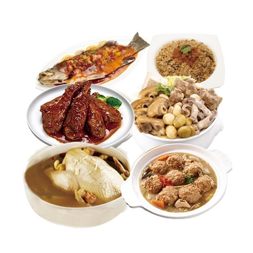 饗城經典台菜6件組/套-預購【1/29陸續出貨】【愛買】