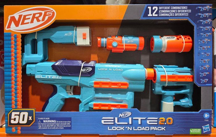 だい 小如的店】COSTCO好市多代購~Nerf 菁英系列終極模組(1盒裝) 154375