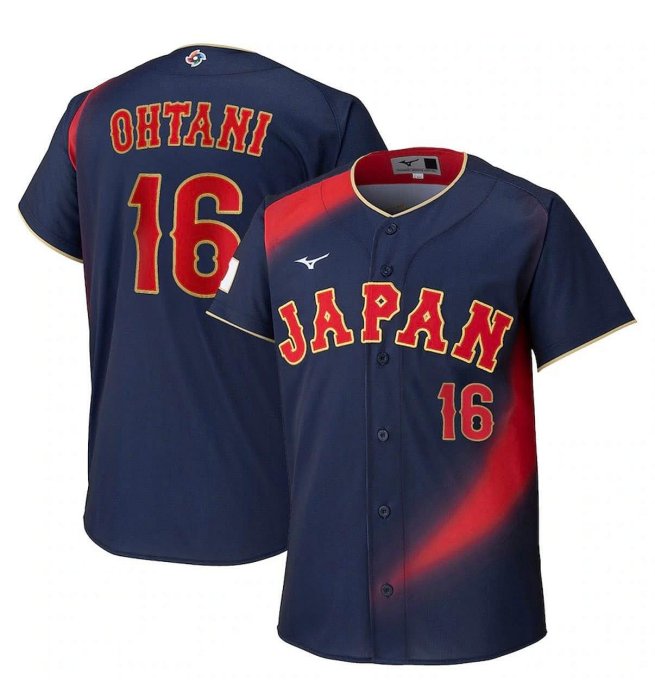 Mizuno 日本代表 ユニフォーム 大谷翔平　Ｏサイズ 16 大谷翔平日本代表MIZUNO WBC 2026 客場深色球衣尺寸M | Yahoo拍賣