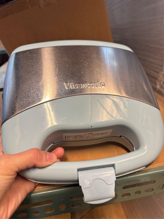 日本限定 限量 寶寶藍 粉藍 限量配色 二手 vitantonio 鬆餅機 烤盤 熱壓吐司 雞蛋糕 帕里尼