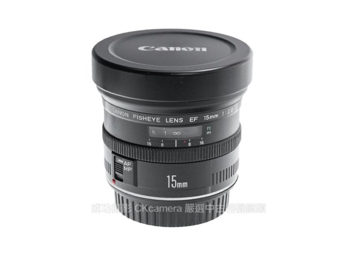成功攝影Canon EF 15mm F2.8 Fisheye 中古二手全幅魚眼鏡頭超值