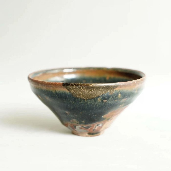 宋代老建盞茶盞茶杯收藏瓷器古玩古董高古藏品狀況:藏品一磕簡修不沖