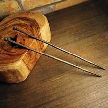 茶道具　銅製　火箸　2点まとめて　N　6692 茶道具 銅製 火箸 2点まとめて N 6692 茶道具 銅製 火箸 2点まとめて N