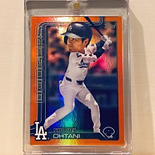2025 Topps 大谷翔平 橘亮變化版大頭SSP首號/25 Shohei Ohtani 超級稀少 值得收藏
