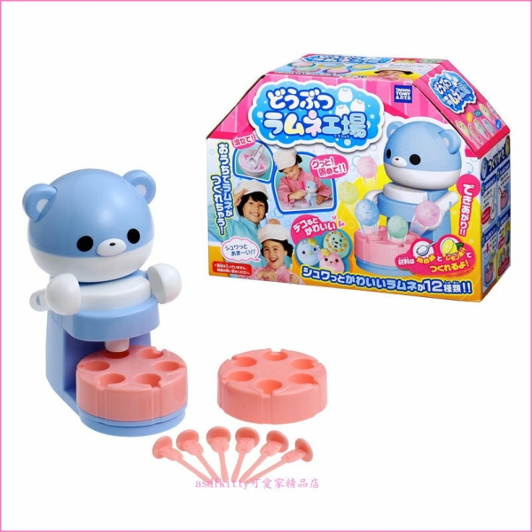 asdfkitty*TAKARA TOMY-汽水棒棒糖製作器/製作棒棒糖玩具組-DIY-日本正版