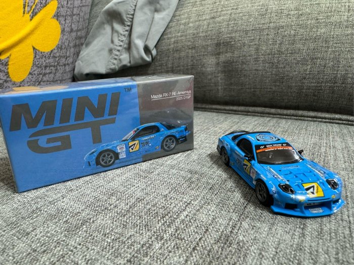 MINI GT #1195 1/64 Mazda RX-7 RE-Amemiya 2025 D1GP #1195