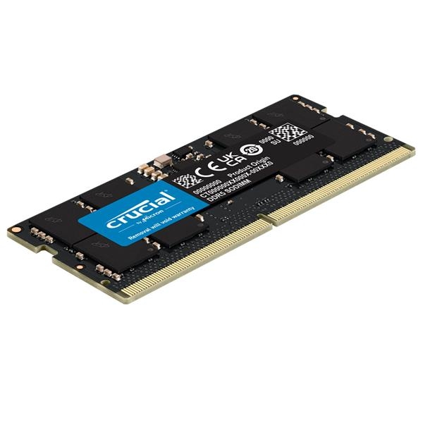 Micron 美光Crucial NB-DDR5 4800 8G 筆記型RAM 內建PMIC電源管理晶片