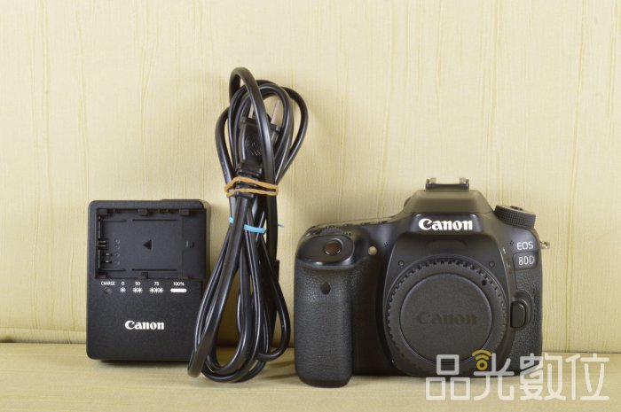 【品光數位】CANON EOS 80D 單機身 快門139XX次 2420萬畫素 #132526
