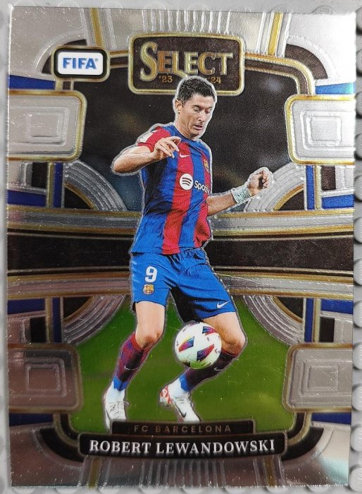 Robert Lewandowski 2023-24 Panini Select FIFA Terrace FC Barcelona #25