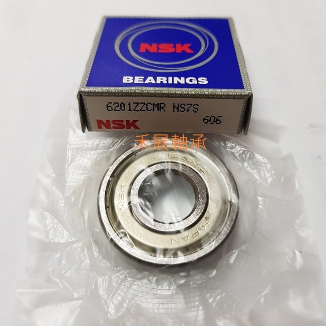 NSK 6201ZZ 軸承培林雙鐵蓋| Yahoo拍賣