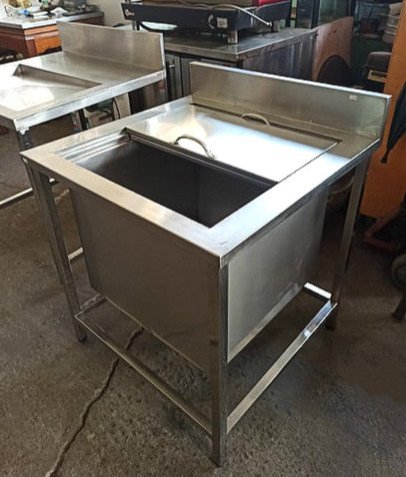 ○大員林2手貨○ 二手大型儲冰槽/落地型儲冰桶/發泡儲冰槽/不鏽鋼保冰桶/訂製品