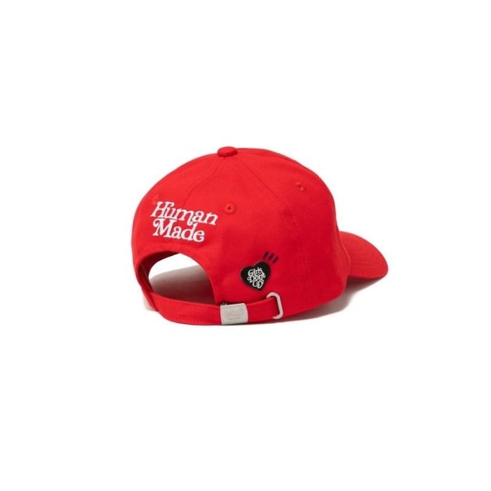 HUMAN MADE HM×BMW×GDC 6PANEL CAP RED Human made x BMW x GDC 6panel Cap 聯名鴨舌帽老帽紅色款