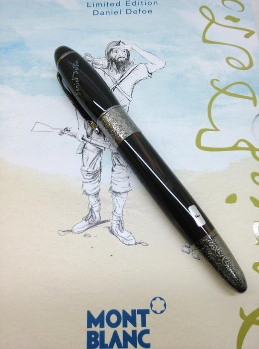 預購商品】MONTBLANC萬寶龍2014年文學家系列丹尼爾‧狄福Daniel Defoe