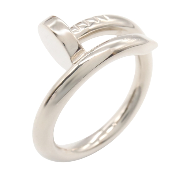 Cartier 卡地亞 Juste Un Clou 戒指 49 18K白金 B4099249 【二手名牌BRAND OFF】