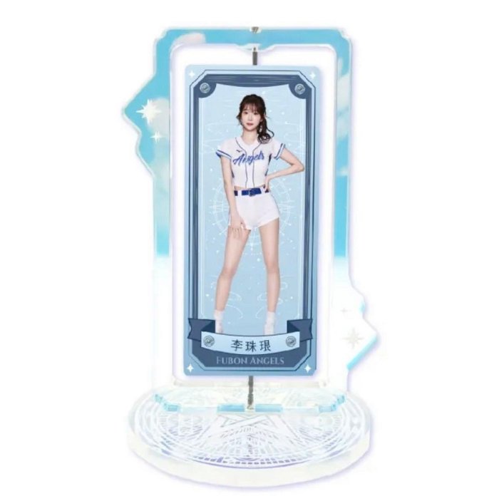 李珠珢現貨】 FUBON ANGELS 李珠珢李雅英南珉貞旋轉壓克力插牌富邦悍將
