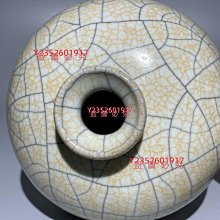 中国宋代 明代 清代哥窯梅瓶 古董品 唐物 古美術 哥窯梅瓶哥窯瓷器是中國宋代大名窯之一，其核心特征包括‌金絲鐵線【三