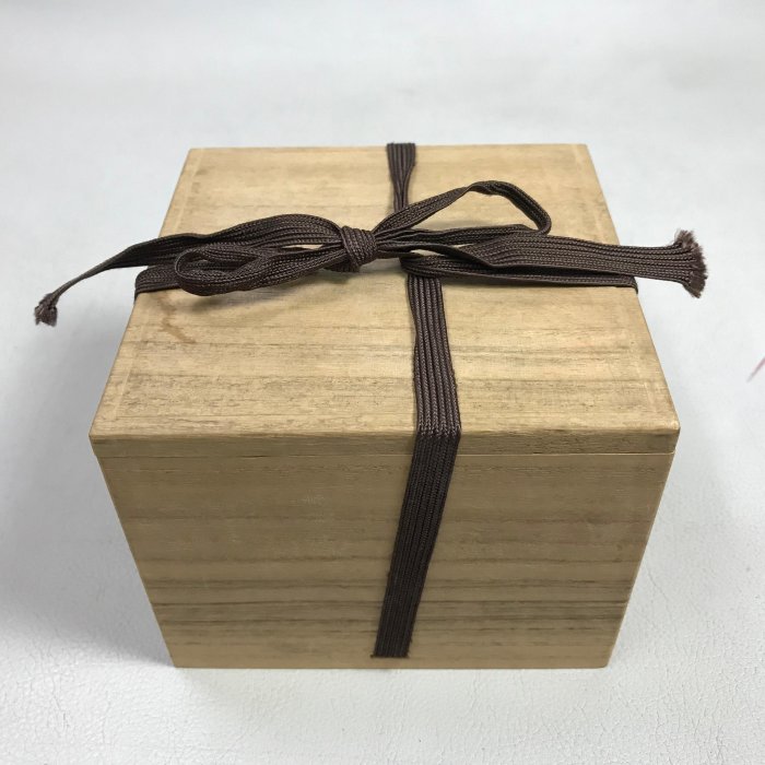 藏舊尋寶屋】老日本青瓷香爐三足香炉香道具附木盒(一元起標