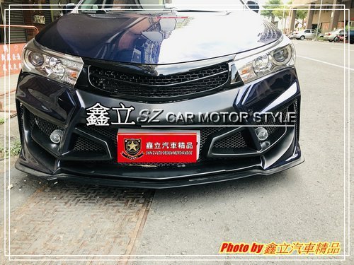 ※ 鑫立汽車精品 ※ ALTIS 14-16 11代 BT 前大包 前保桿 前保 FRP 玻璃纖維 空力套件