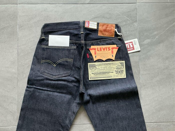 新品 Levi's LVC 54501 50154 VINTAGE 501zxx LVC Levi's Vintage Clothing 501Z XX 1954 Selvedge Denim