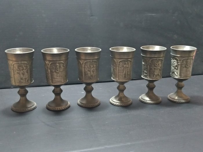 阿忠生活網】中古Tumasek Pewter 97% 大馬錫器大馬錫杯組大馬錫壺組