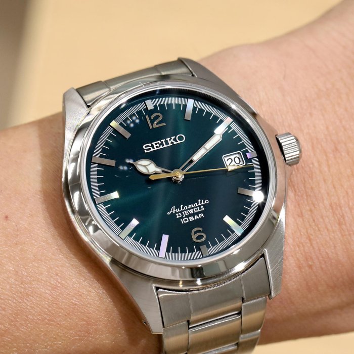 SEIKO×TiCTAC 限定品 自動巻き(グリーン)SZSB036 40mm SEIKO x TiCTAC Limited Edition SZSB036 Mechanical Automatic