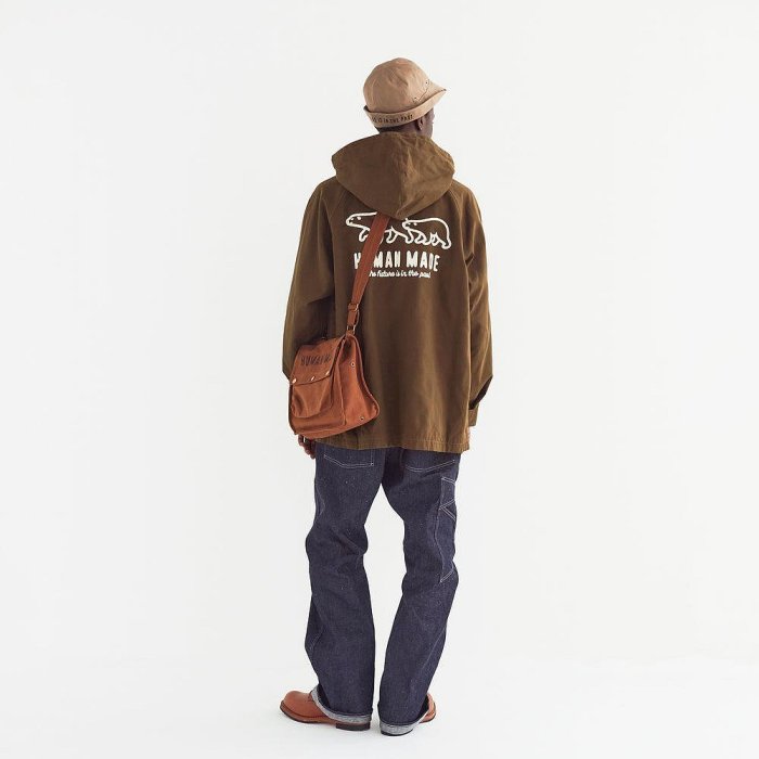 24AW HUMAN MADE ヒューマンメイド GAME BAG BROWN 24AW HUMAN MADE ヒューマンメイド GAME BAG BROWN