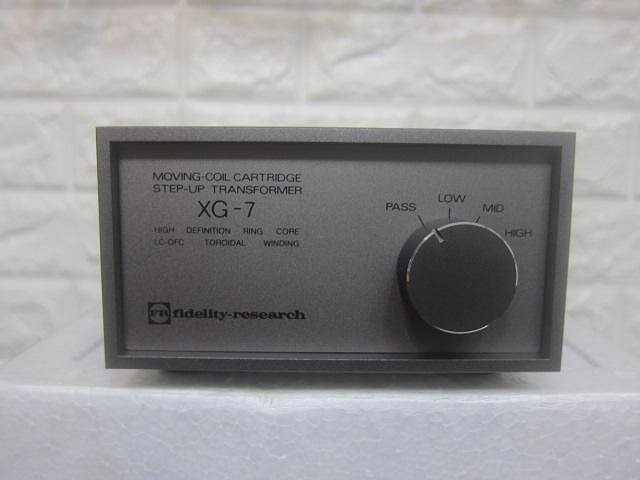 已售出）FIDELITY-RESEARCH XG-7 MC升壓器（新品） | Yahoo拍賣
