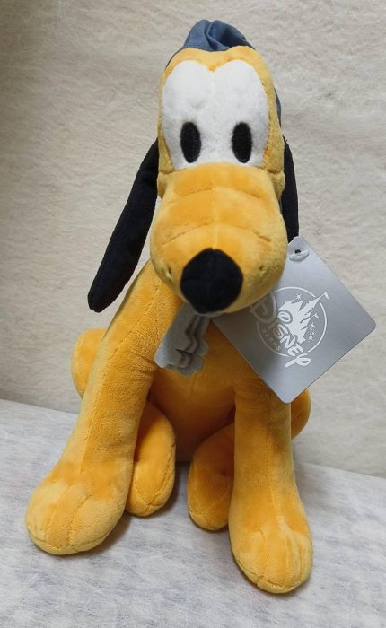 正版﹝Disney﹞授權※Disney PARKS-Pluto布魯拖※【布魯拖坐姿造型】絨毛布偶(29公分)