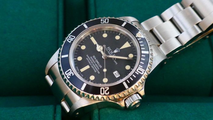 【美好時光】膏藥面黑水鬼1983年份ROLEX勞力士16800超完整大全套 ( 1680 5513 16800 1665 參考）